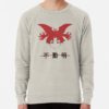 ssrcolightweight sweatshirtmensoatmeal heatherfrontsquare productx1000 bgf8f8f8 20 - Devilman Store